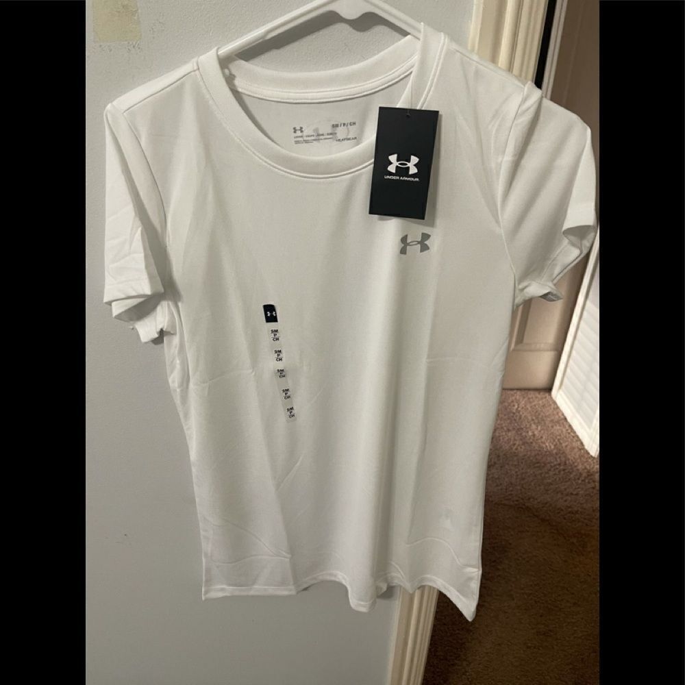 Under Armor white shirt 
